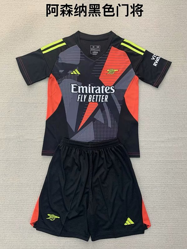 24-25 Arsenal Goalkeeper Adults And Kids Jerseys