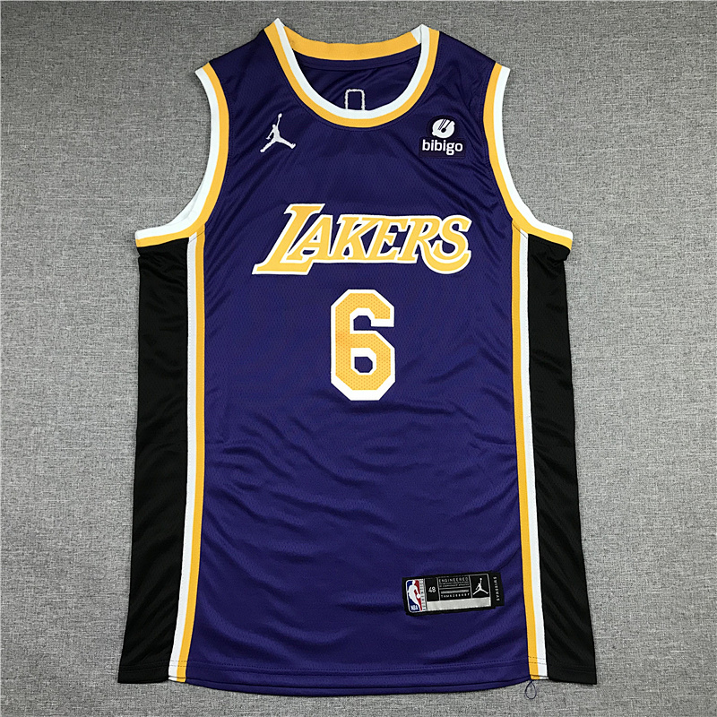 Lakers #6 Retro Embroidery