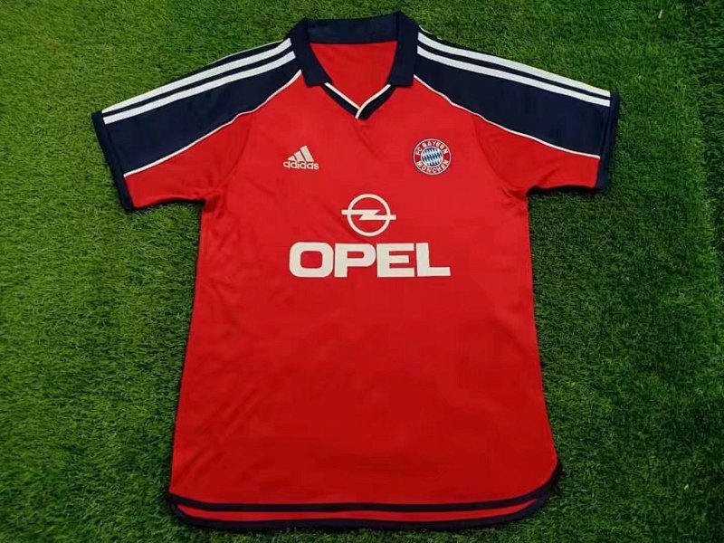 99-01 Bayern Home Retro Jerseys