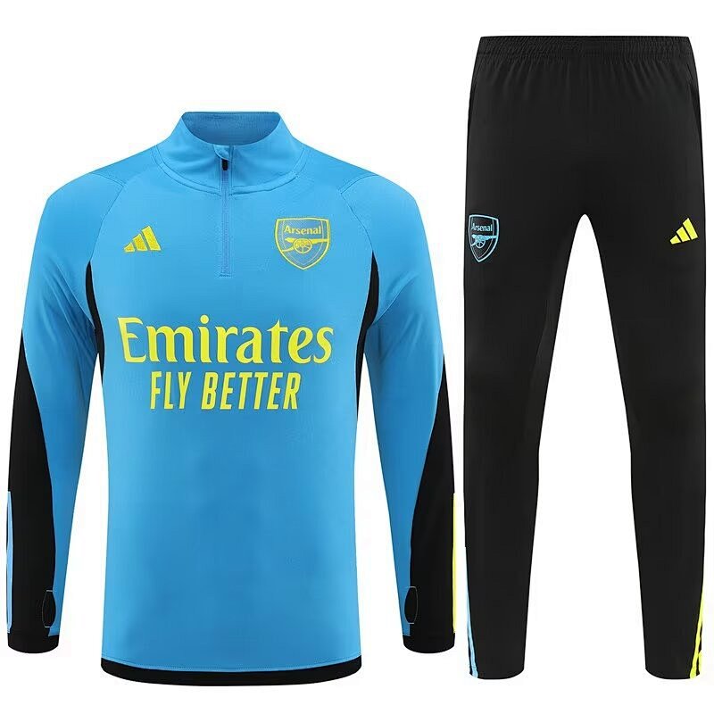 23-24 Arsenal Adults And Kids Long Sleeve Training Suit