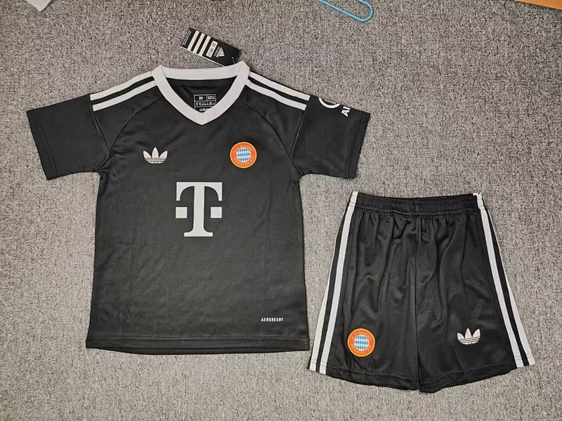 24-25 Bayern Goalkeeper Kids Jerseys