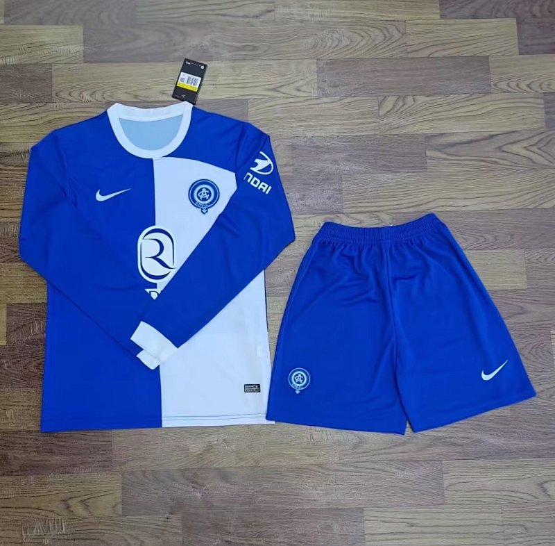 23-24 Atletico Madrid Away Long Sleeve Jerseys