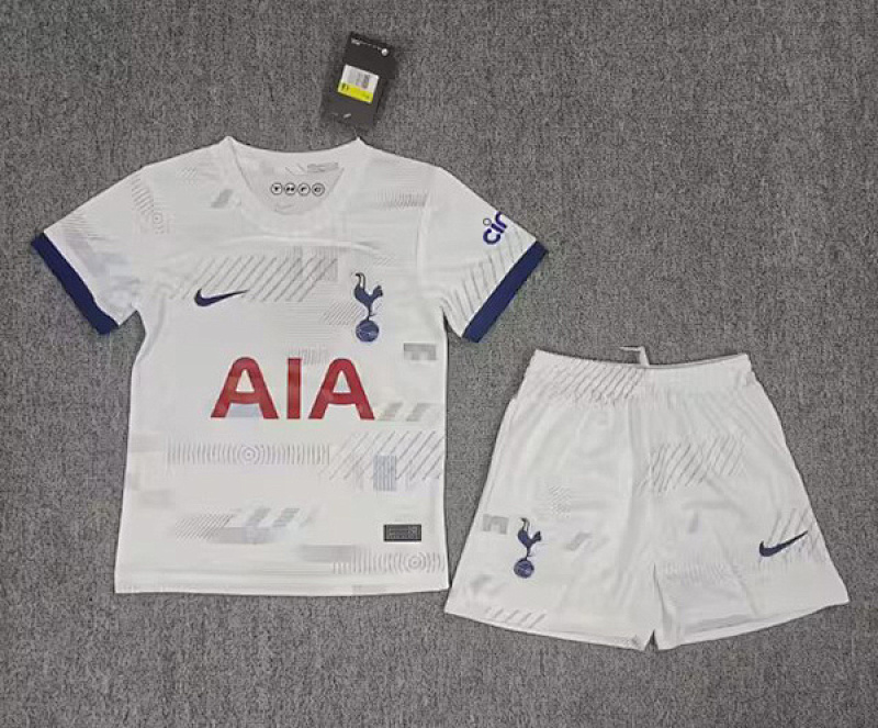 23-24 Tottenham Home Kids Jerseys