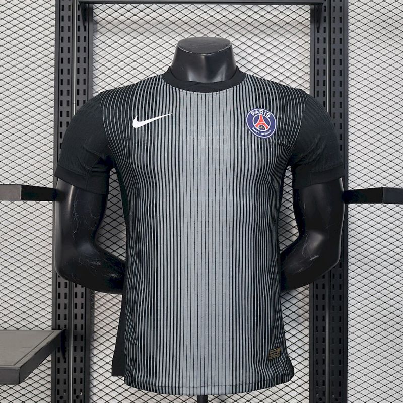 Paris Saint-Germain 2024/25 Black goalkeeper uniform Jersey Player Version