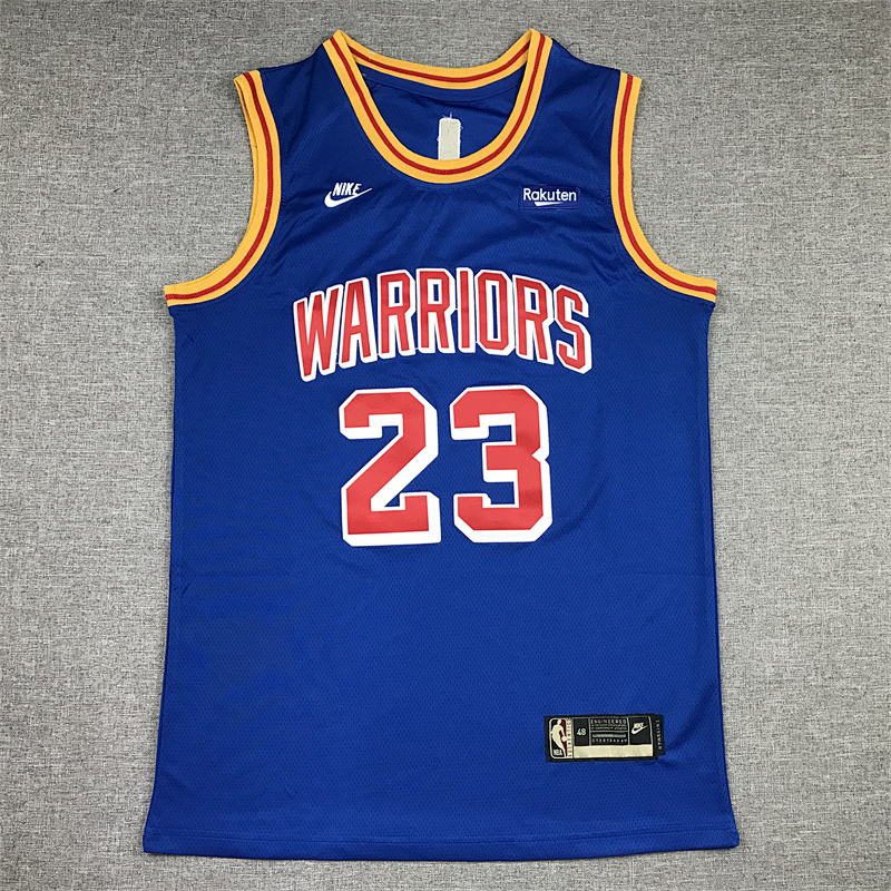 Warriors #23 75th Anniversary Embroidery