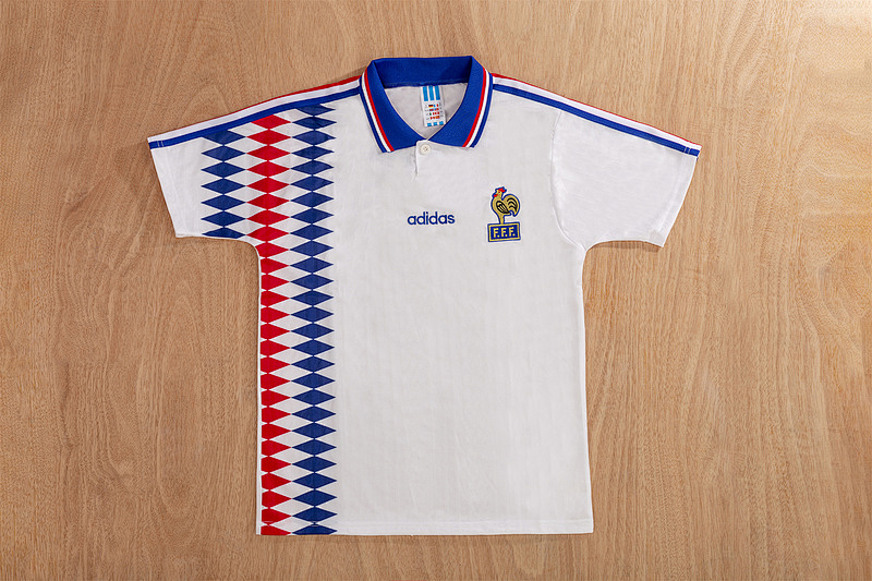 1994 France Away Retro Jerseys