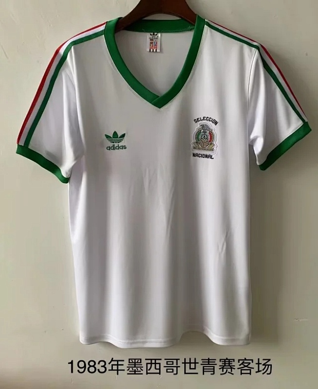 1983 Mexico Away Retro Jerseys