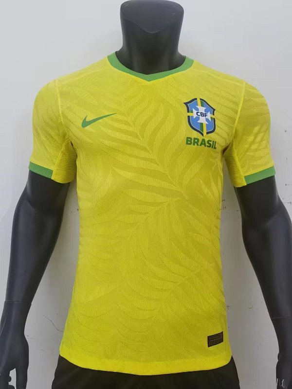 23-24 Brazil Home Player Version Jerseys