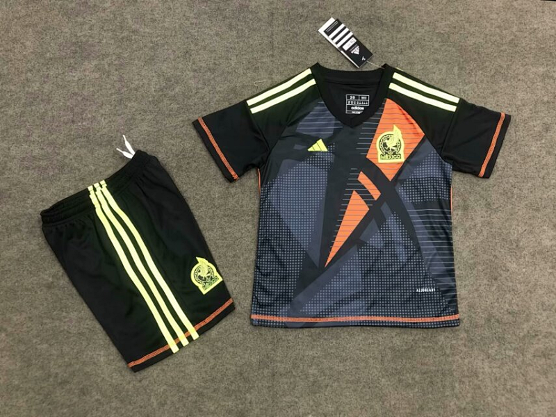 2024 Mexico Goalkeeper Kids Jerseys