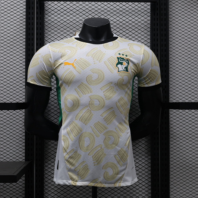 2024 Cote d'Ivoire Away Player Version Jerseys