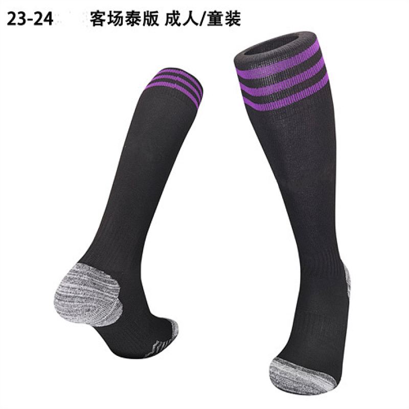 23-24 Bayern Away Adult and Kids Socks
