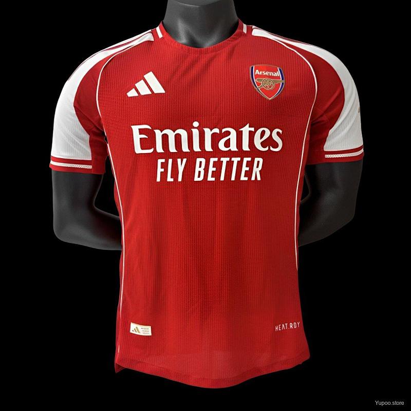 Player Version 25/26 Arsenal Home Jersey