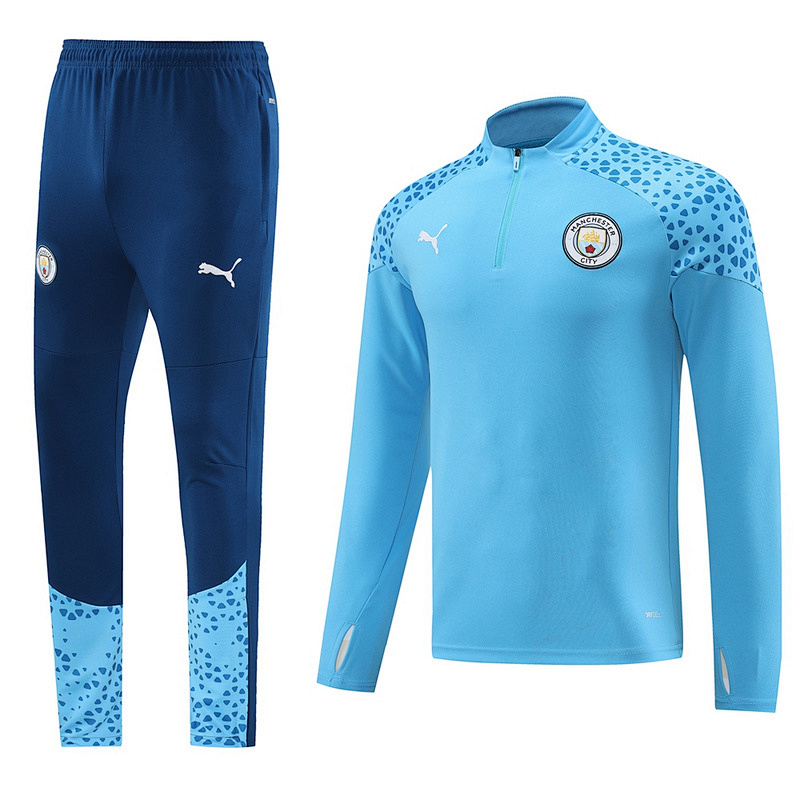 23-24 Manchester City Long Sleeve Training Suit