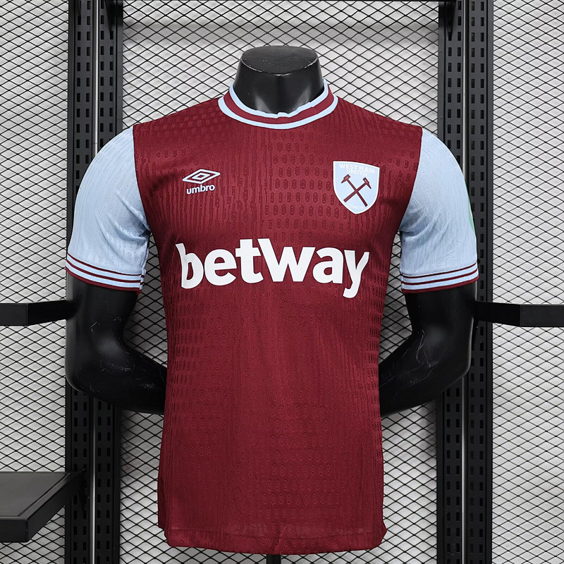 24-25 West Ham United Home Player Version Jerseys