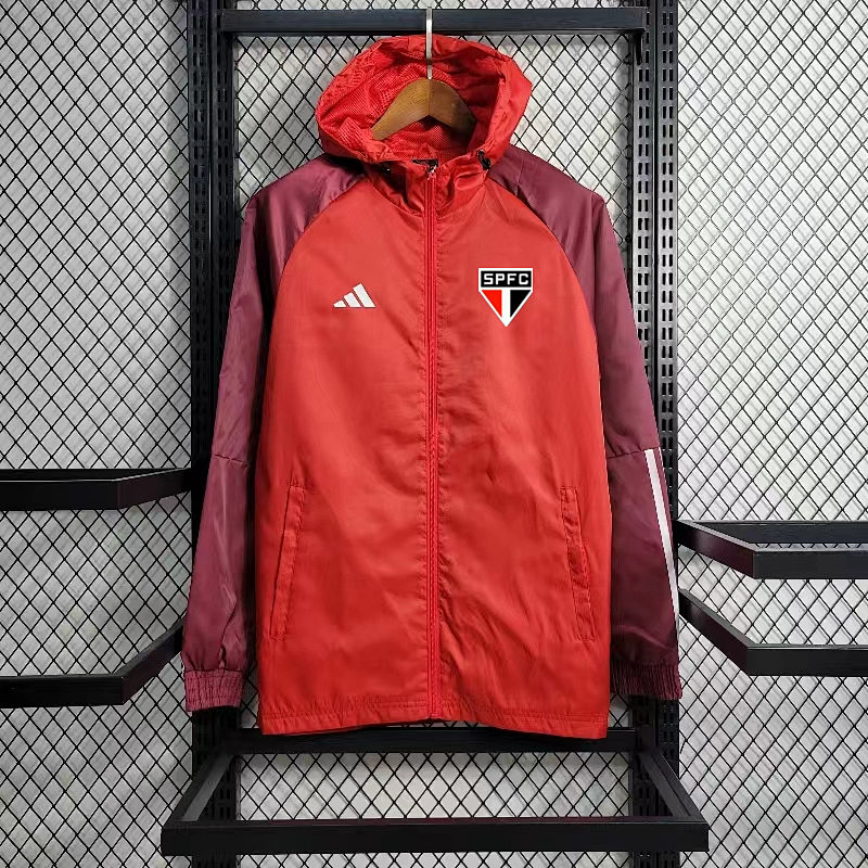 23-24 Sao Paulo Windbreaker Hoodies Jackets