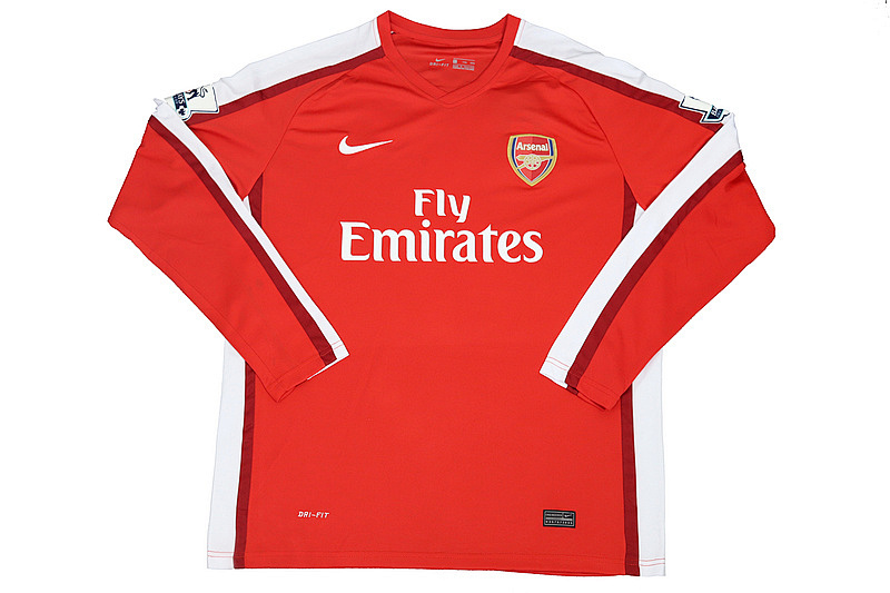 2008-09 Arsenal Retro Long Sleeve Jerseys