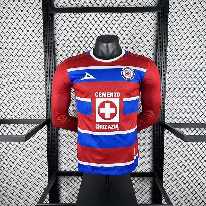 24-25 Cruz Azul Player Version Long Sleeve Jerseys