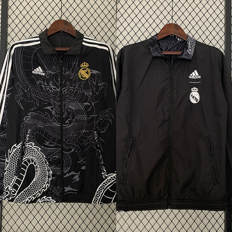 23-24 Real Madrid Both Windbreaker Jackets
