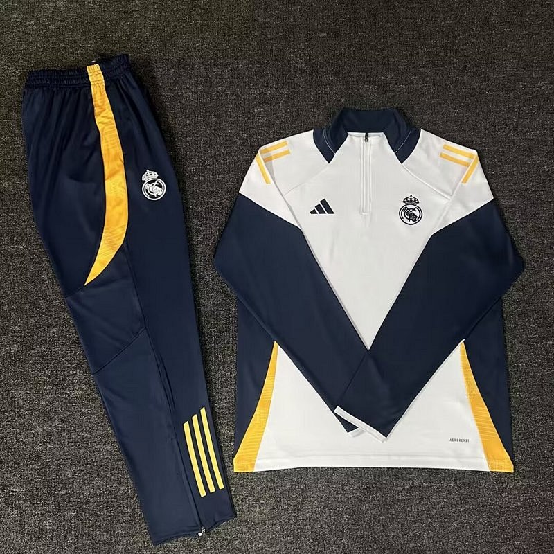 24-25 Real Madrid Long Sleeve Training Suit
