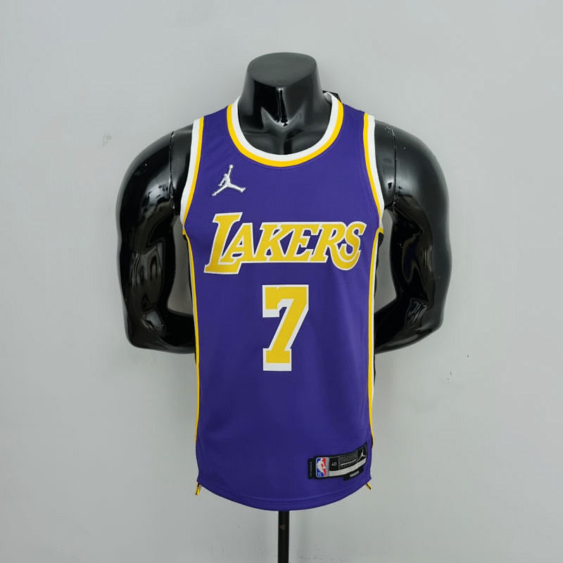 75th Anniversary Anthony #7 Los Angeles Lakers Jordan Purple NBA Jersey S-XXL