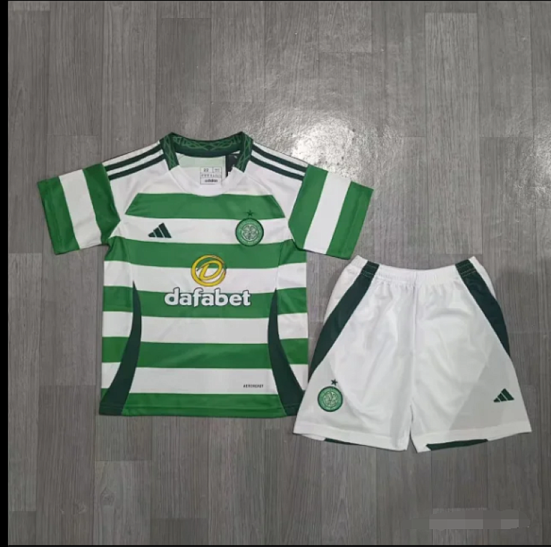 24-25 Celtic Home Kids Jerseys