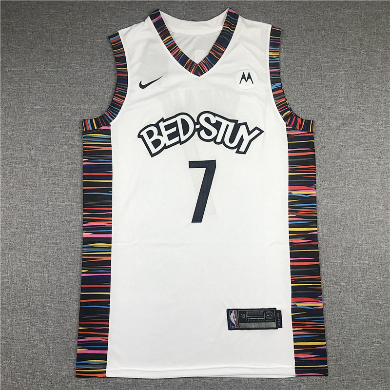 Nets #7 City Edition Embroidery