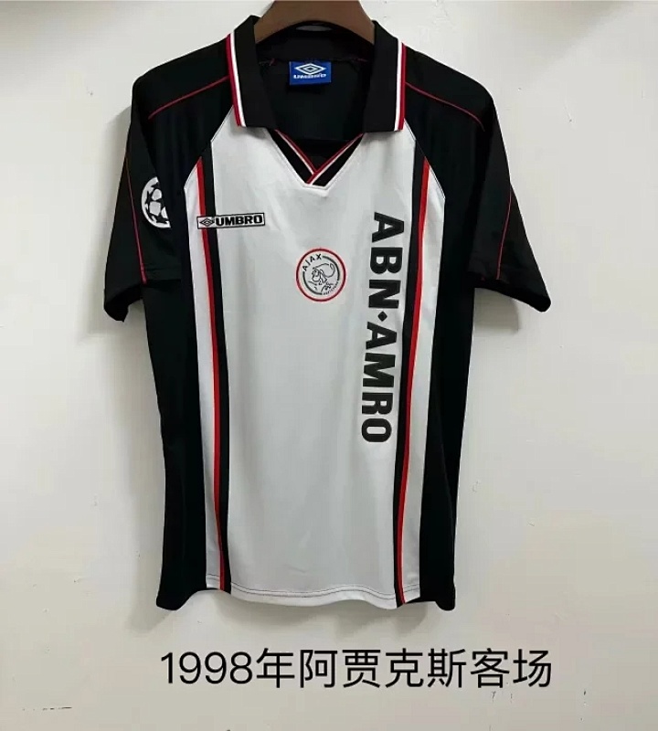 1998 Ajax Away Retro Jerseys