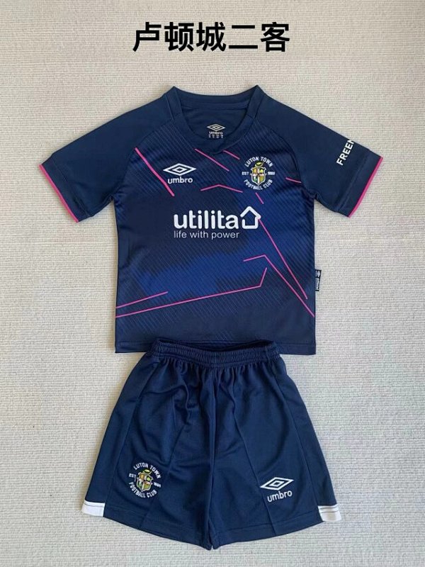 23-24 Luton Town Third Adults And Kids Jerseys
