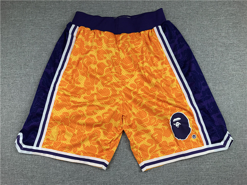 Lakers Shorts Embroidery