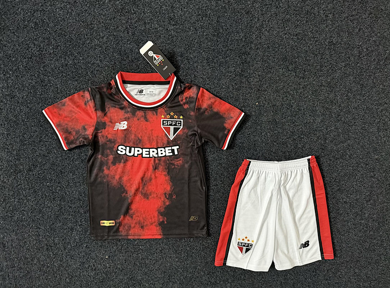 24-25 Sao Paulo Third Kids Jerseys