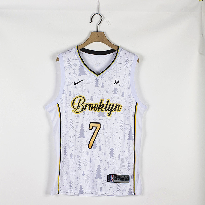 Nets #7 White Christmas Edition Embroidery