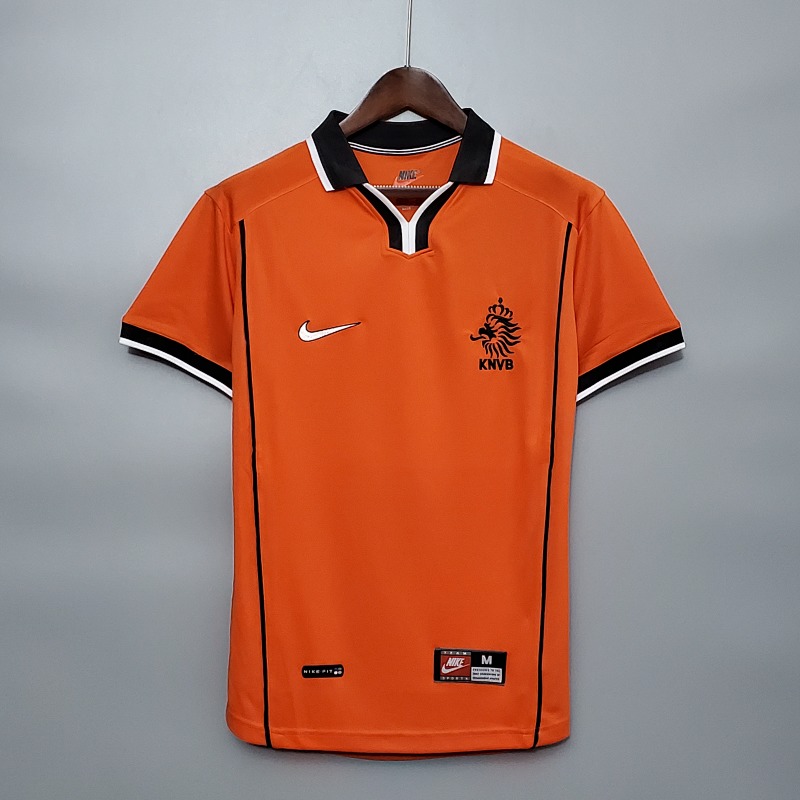 1998 Netherlands Home Retro Jerseys