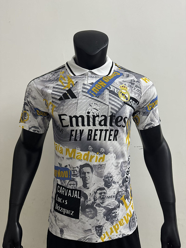 25-26 Real Madrid Player Version Jerseys