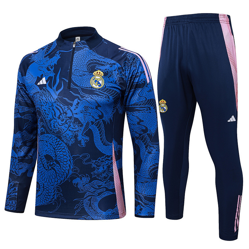 24-25 Real Madrid Long Sleeve Training Suit