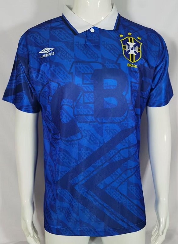 1991-93 Brazil Away Retro Jerseys