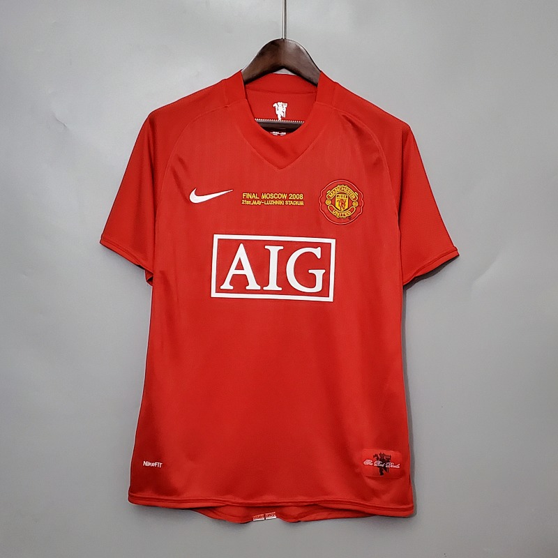 2008 M-anchester U-nited Home Retro Jerseys