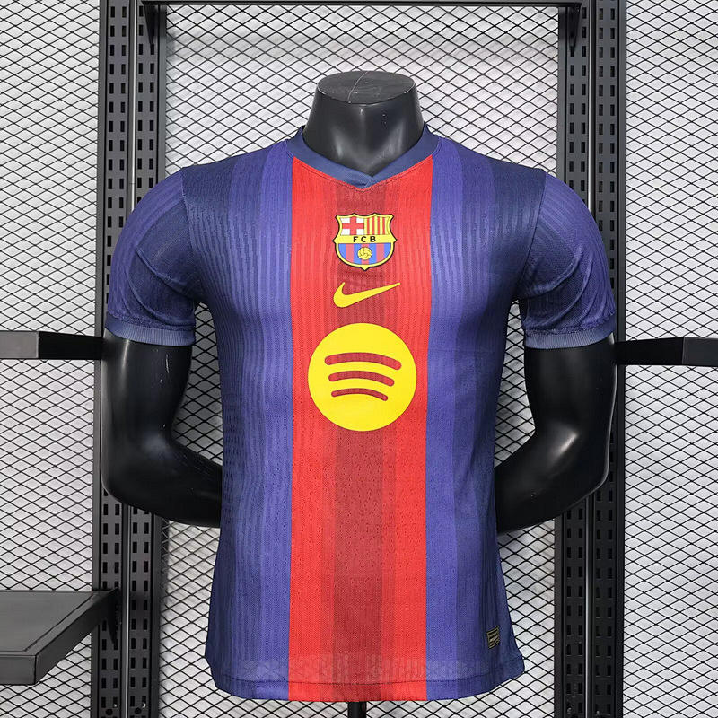 25-26 Barc Player Version Jerseys