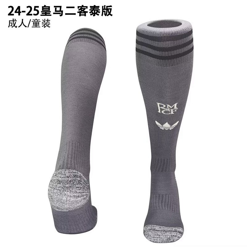 24-25 Real Madrid Third Adult/Kids Socks