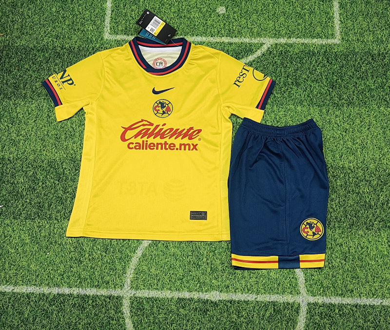 24-25 Club America Home Kids Jerseys