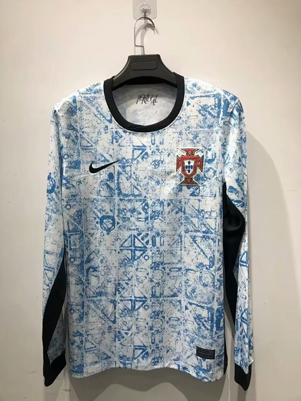 2024 Portugal Away Long Sleeve Jerseys