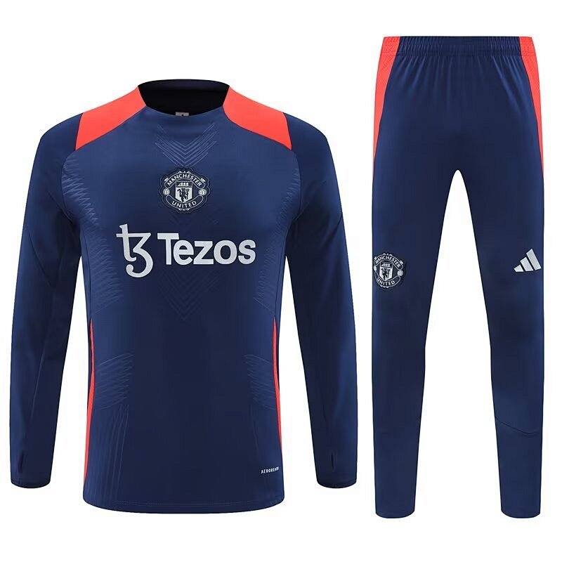 24-25 M-anchester U-nited Long Sleeve Training Suit