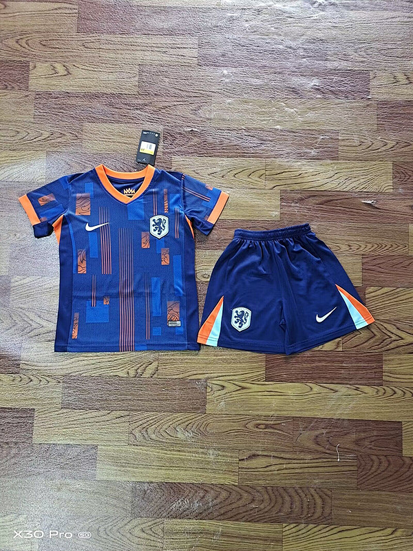 2024 Netherland Away Kids Jerseys