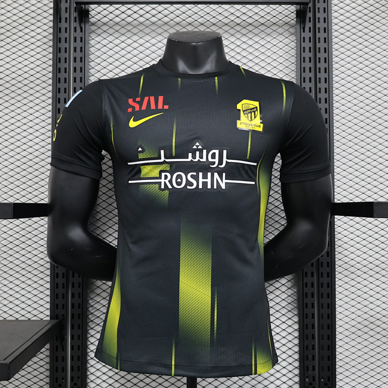 23-24 Al-Ittihad Third Player Version Jerseys
