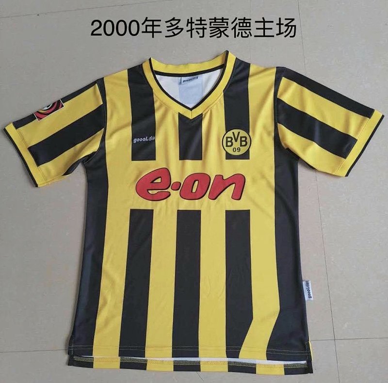 2000 Dortmund Home Retro Jerseys