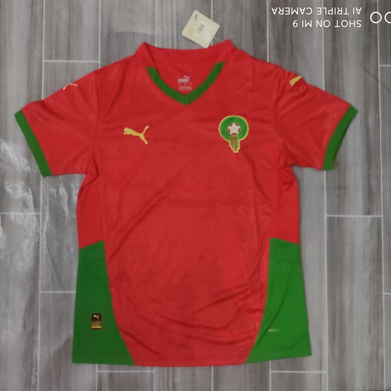2024 Morocco Home Jerseys