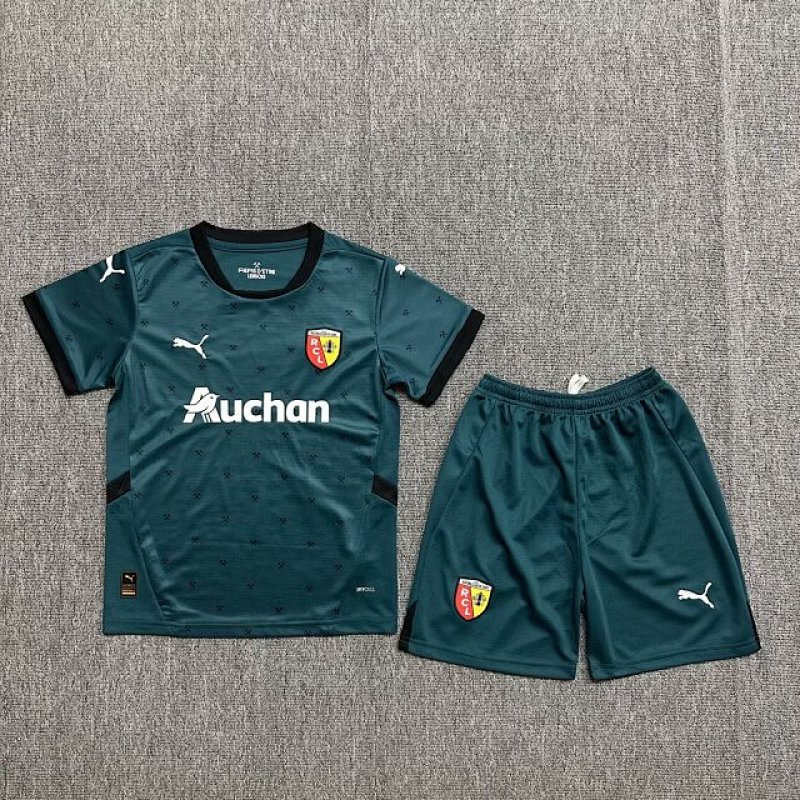 24-25 RC Lens Away Kids Jerseys