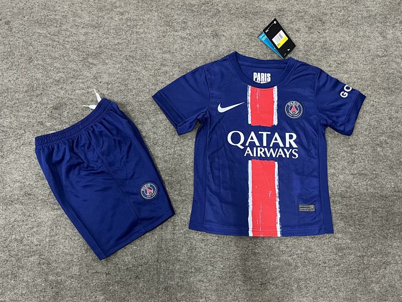 24-25 Paris Home Kids Jerseys