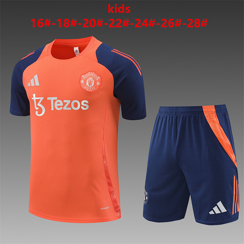 24-25 M-anchester U-nited Kids Training Jerseys