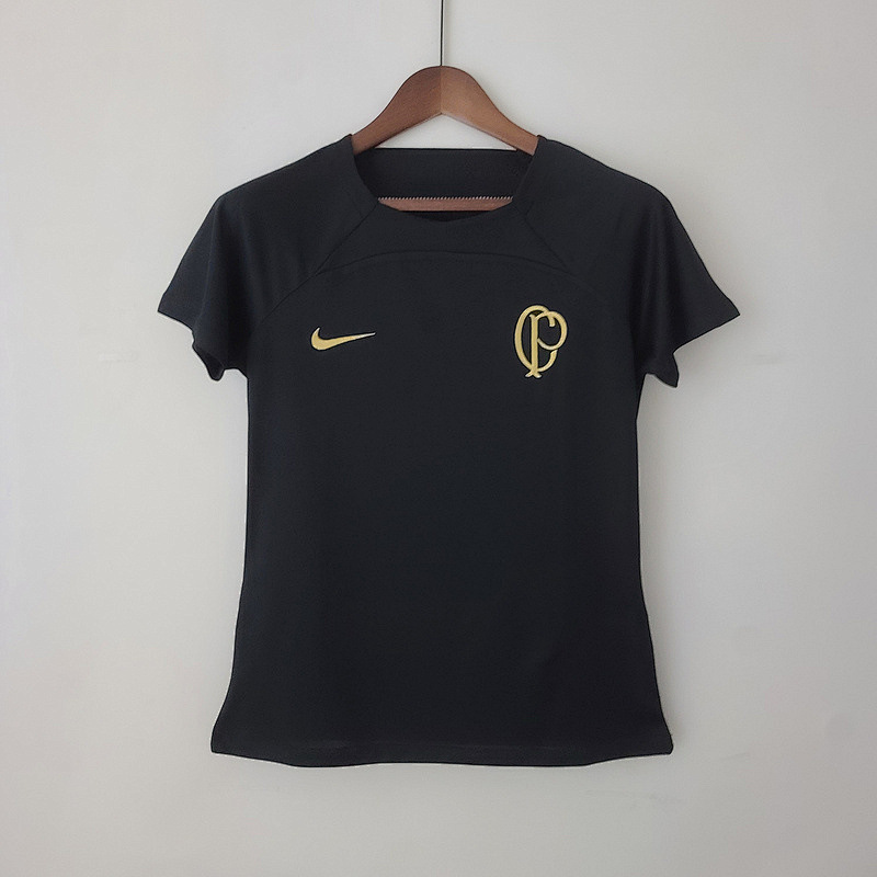 23-24 Corinthians Woman Black Training Jerseys