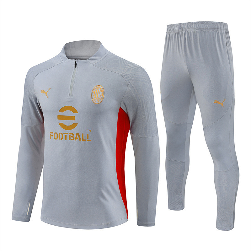24-25 AC Milan Long Sleeve Training Suit